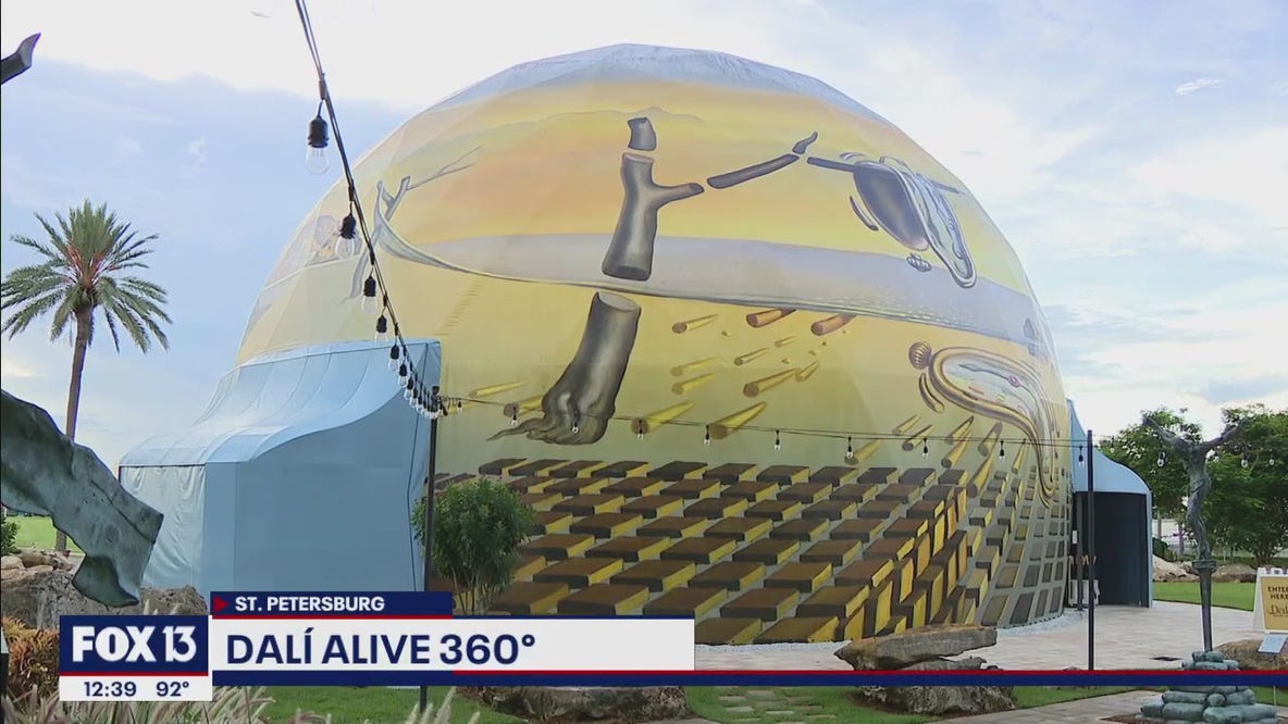 Dalí Alive 360° brings artist's works to life